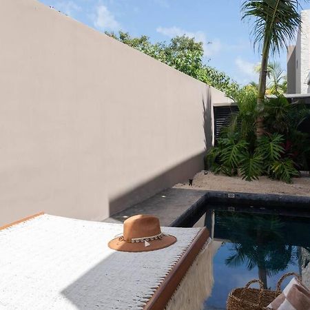 Departamento Boho Chic, Alberca Privada , Centrico Lejlighed Tulum Eksteriør billede
