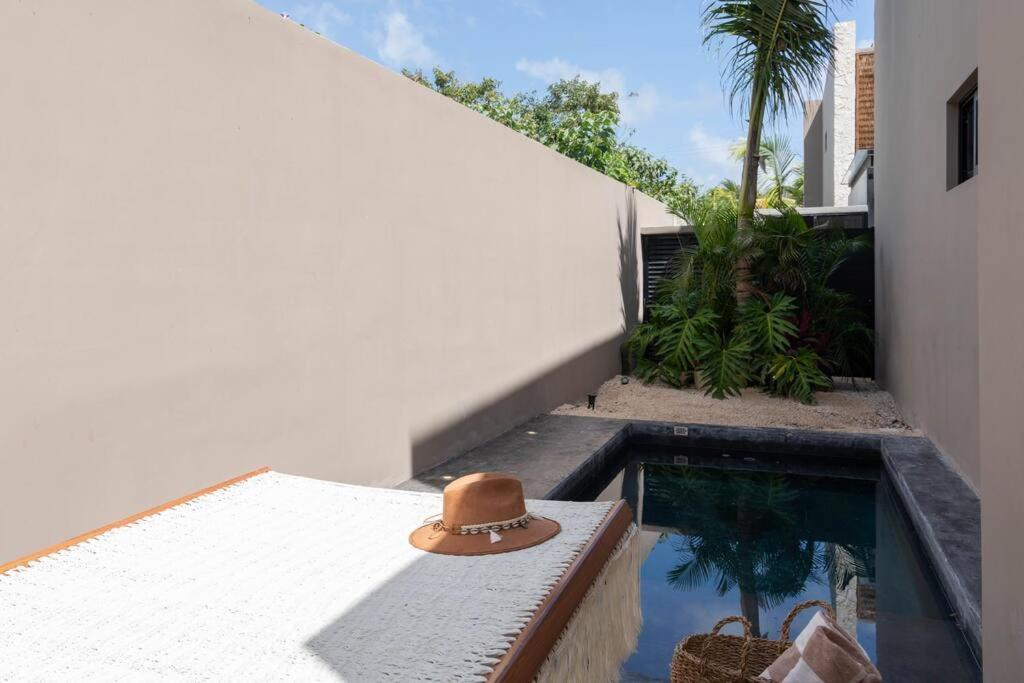 Departamento Boho Chic, Alberca Privada , Centrico Lejlighed Tulum Eksteriør billede