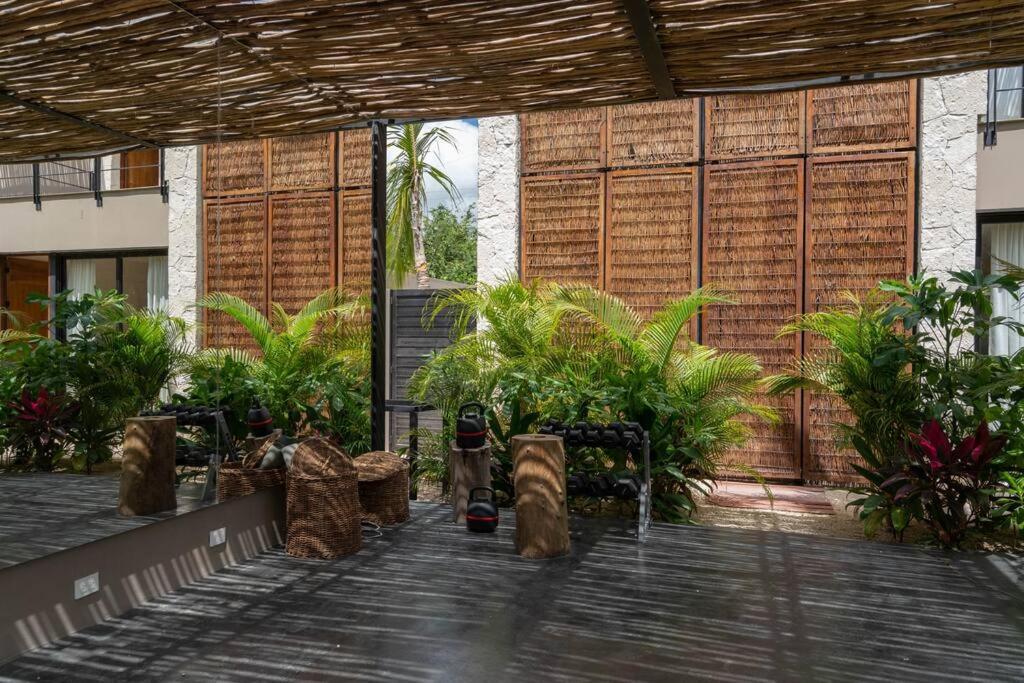 Departamento Boho Chic, Alberca Privada , Centrico Lejlighed Tulum Eksteriør billede